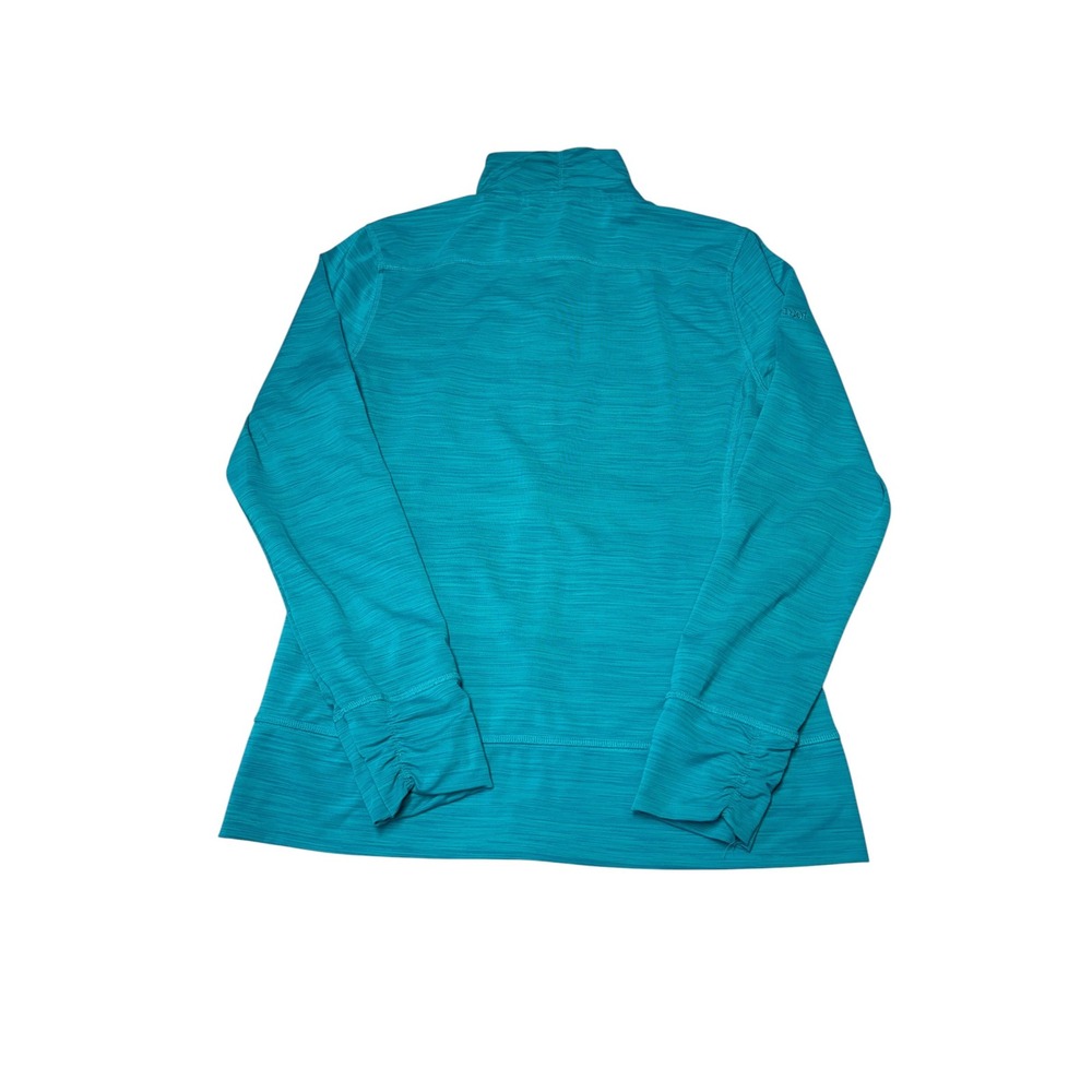Marmot Womens Full Zip Performance Jacket Turquoise Space Dye Thumbholes M - Picture 6 of 10